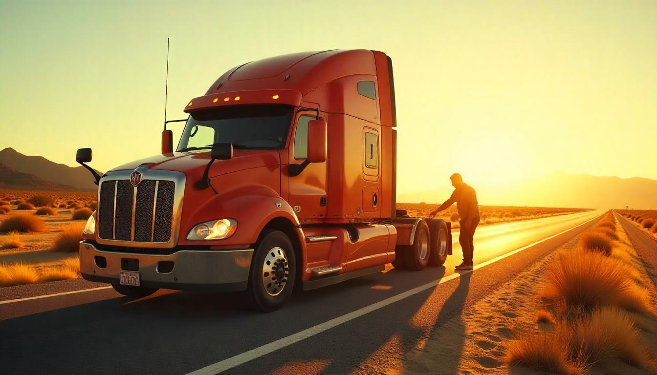 semi truck stop, semi truck parking near me